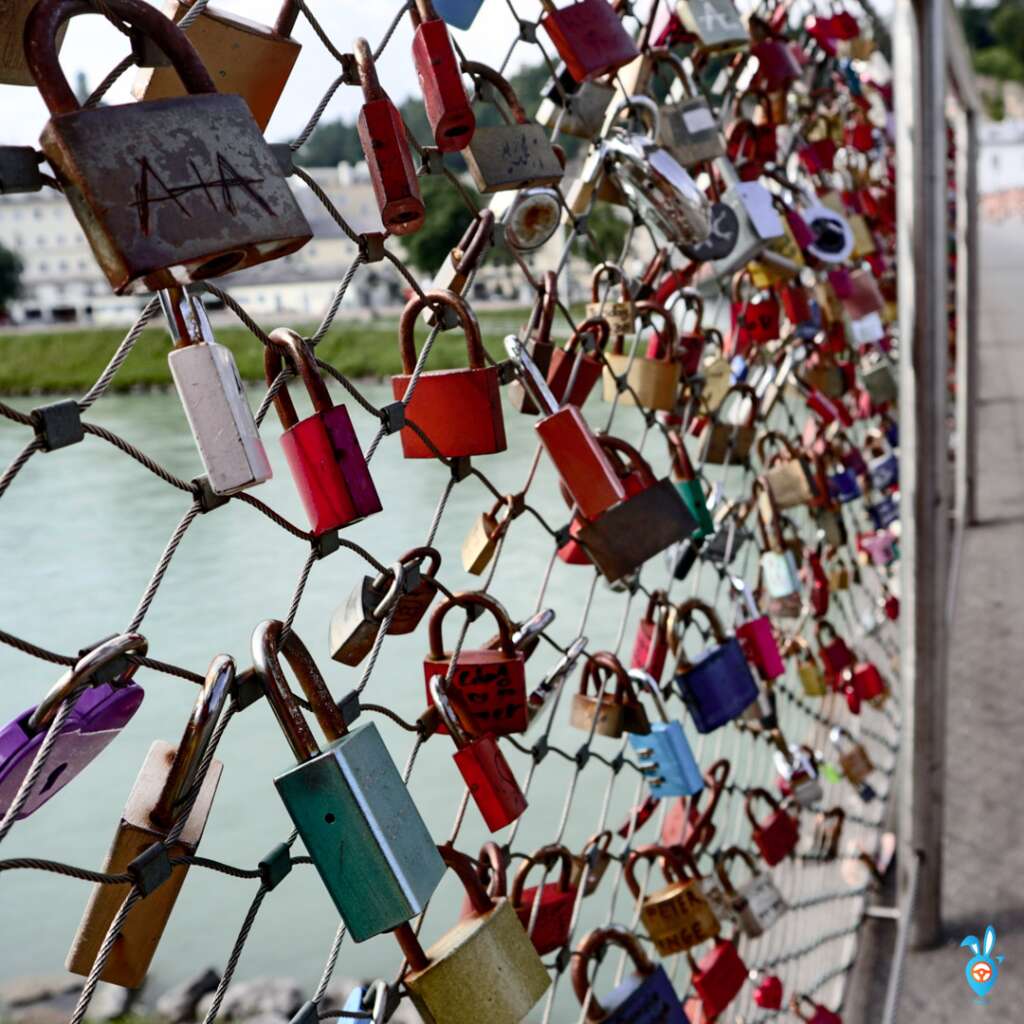 Makartsteg Bridge, Salzburg