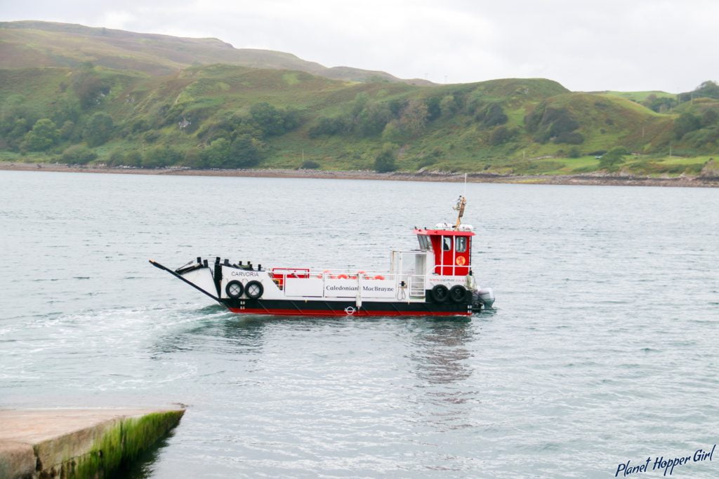 A ferry ride from Oban, Scotland