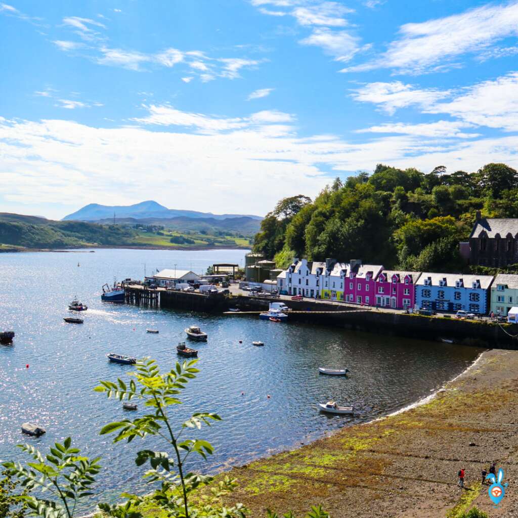 10 BEST Scottish Highland Towns to Visit in Summer 6 Potyree, Isle of Skye, Scotland Village