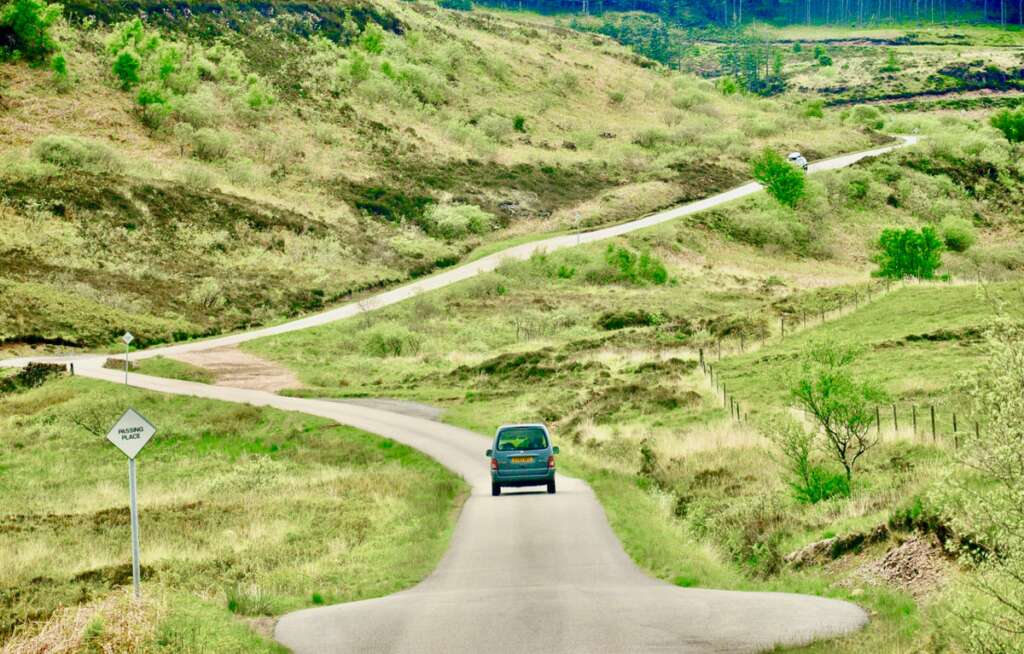 scenic drives in uk road trip Isle of Mull