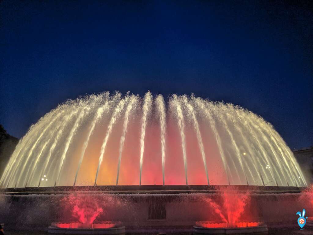 One Week in Barcelona in Summer - Magic Fountain