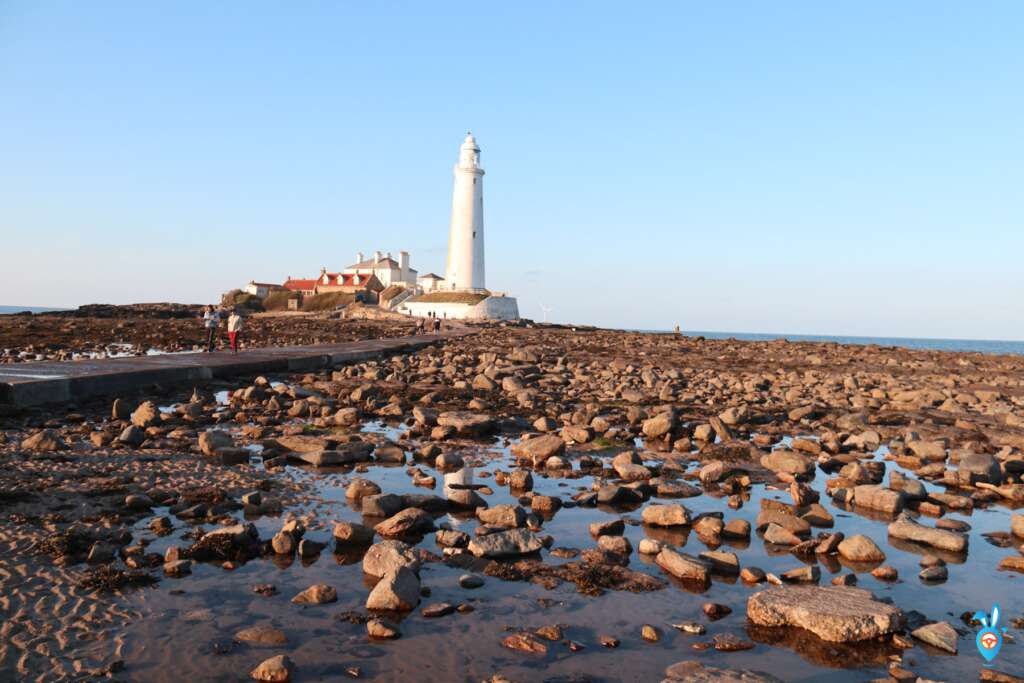 whitley bay beach st marys lighthouse