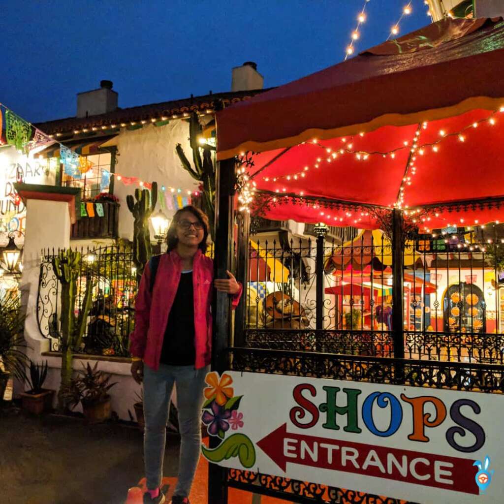 Old Town Decor with Fairy Lights, San Diego