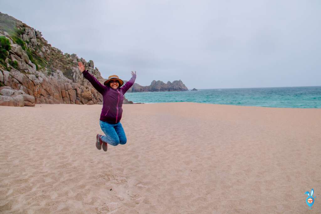 Porthcurno beach, Cornwall