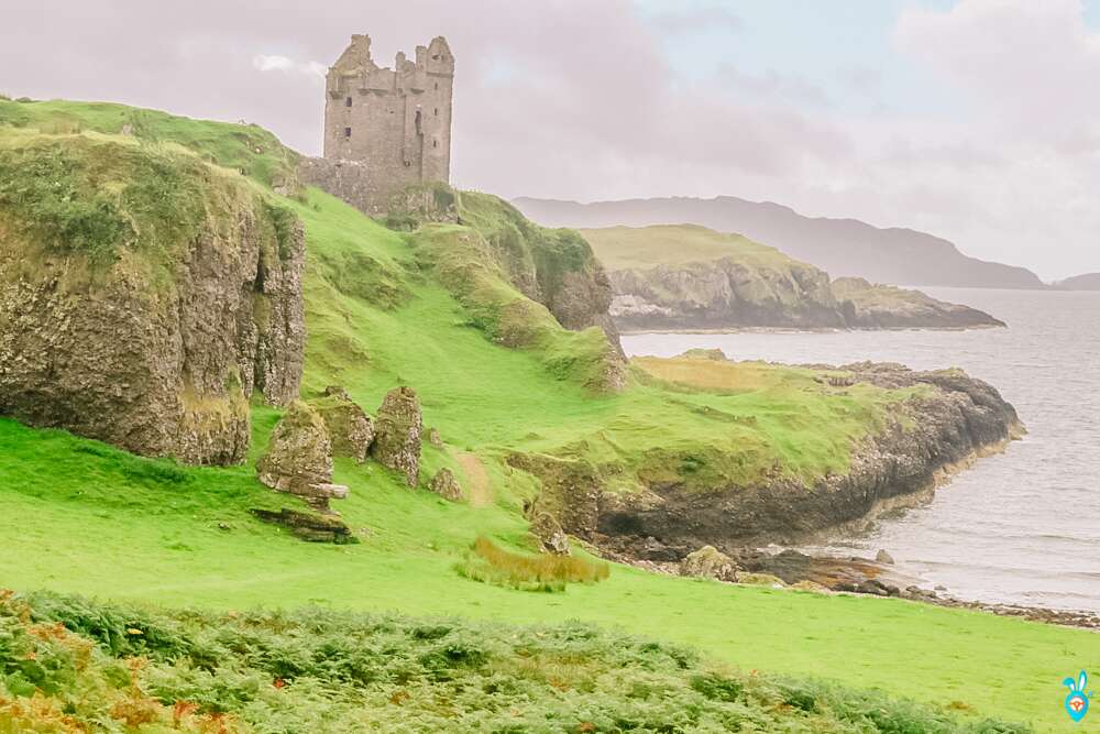 2 Week Scotland Road Trip Itinerary: Scottish Highlands, NC500 and Islands | 2021 60 Gylen Castle, Scotland