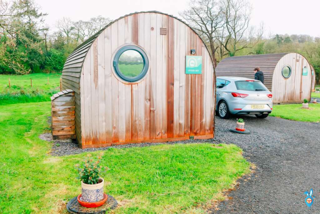 Otters Den, Riverside pods glamping pod