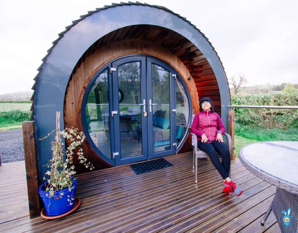 Wales Road Trip Glamping River Side Pods