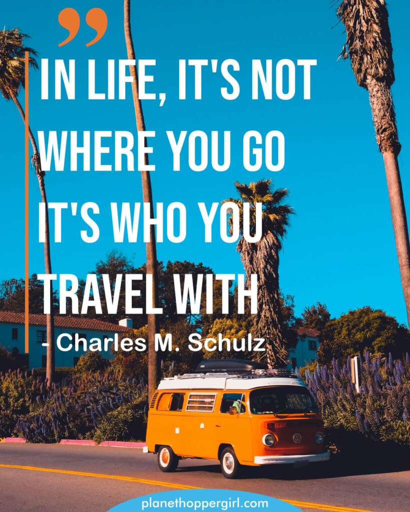 friends & family road trip quote