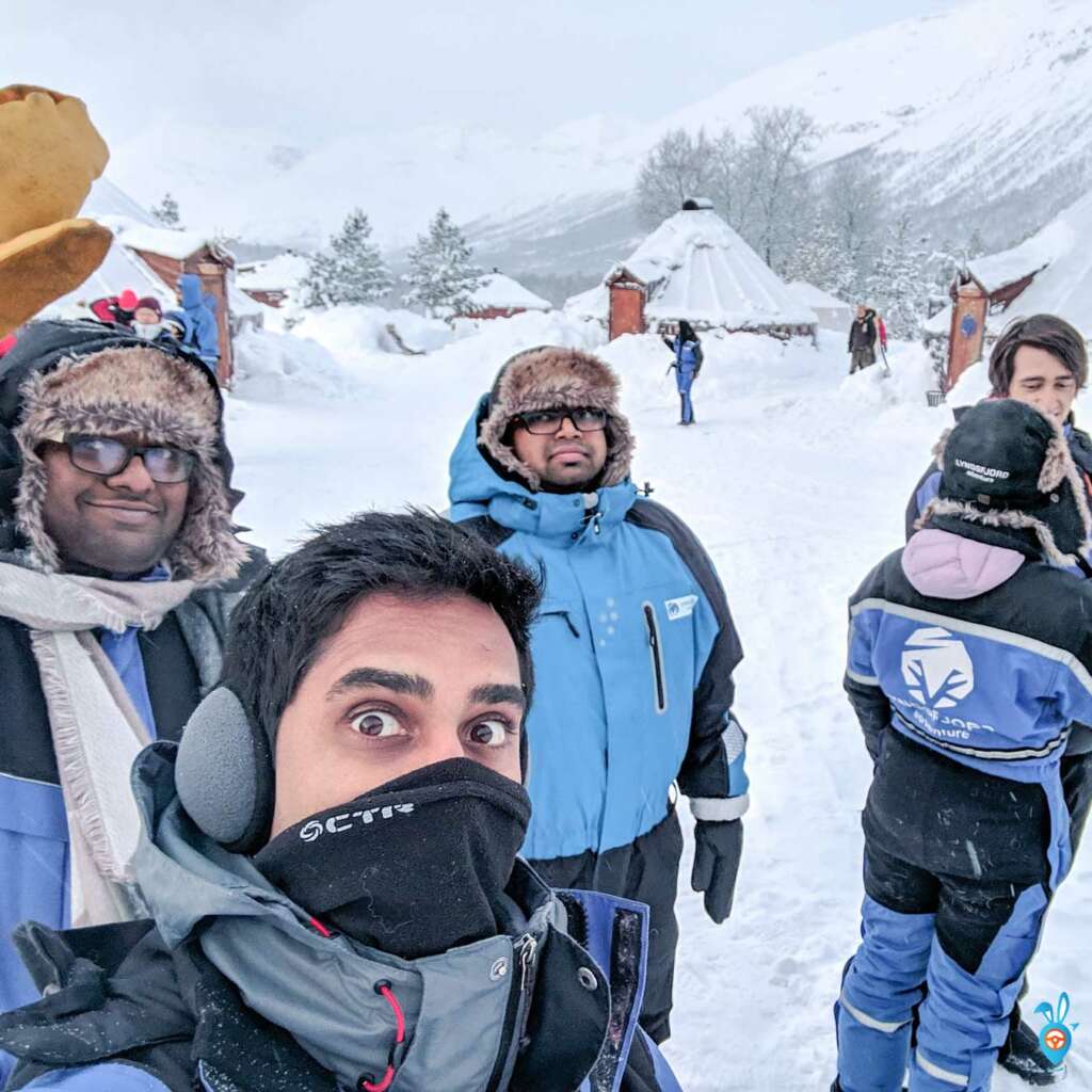 Dog Sledding Team, Camp Tamok, Norway